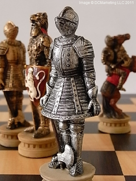 Medieval Warrior Theme Chess Set